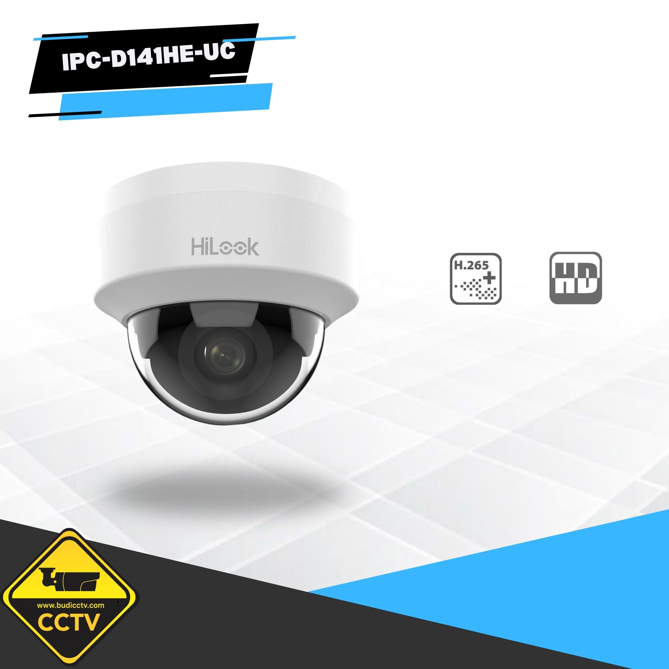 IP KAMERA HILOOK INDOOR EXIR 4MP IPC-D141HE-UC