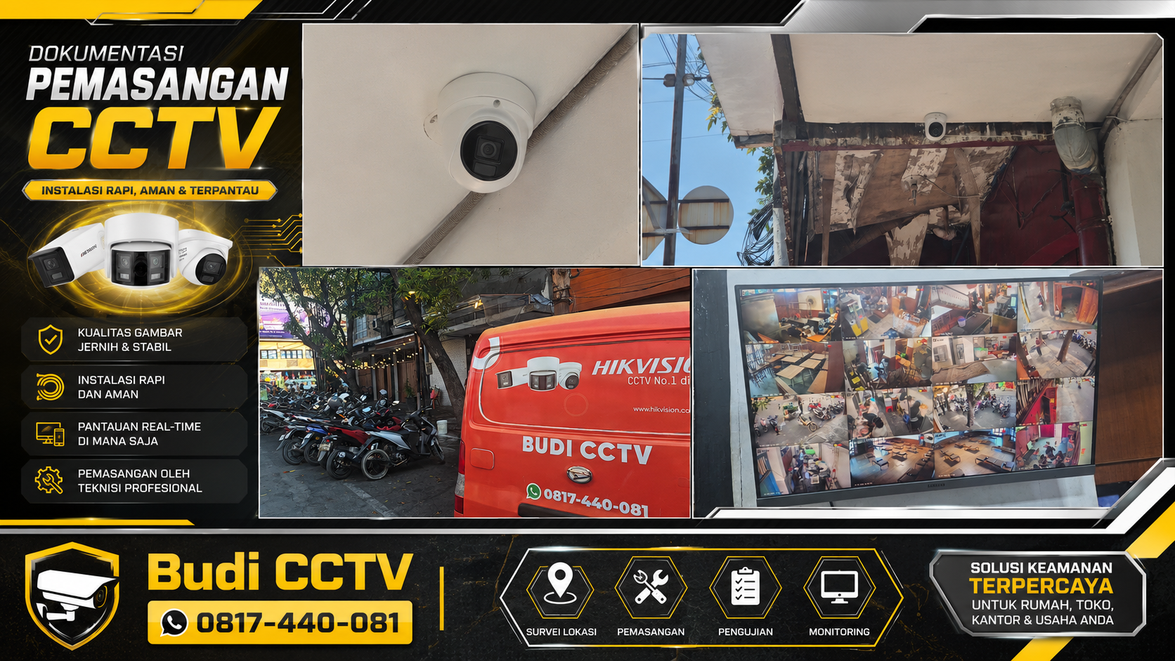 Jasa Pasang CCTV Hilook di Cirebon